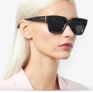 Jimmy Choo Black Sunglasses, NEW